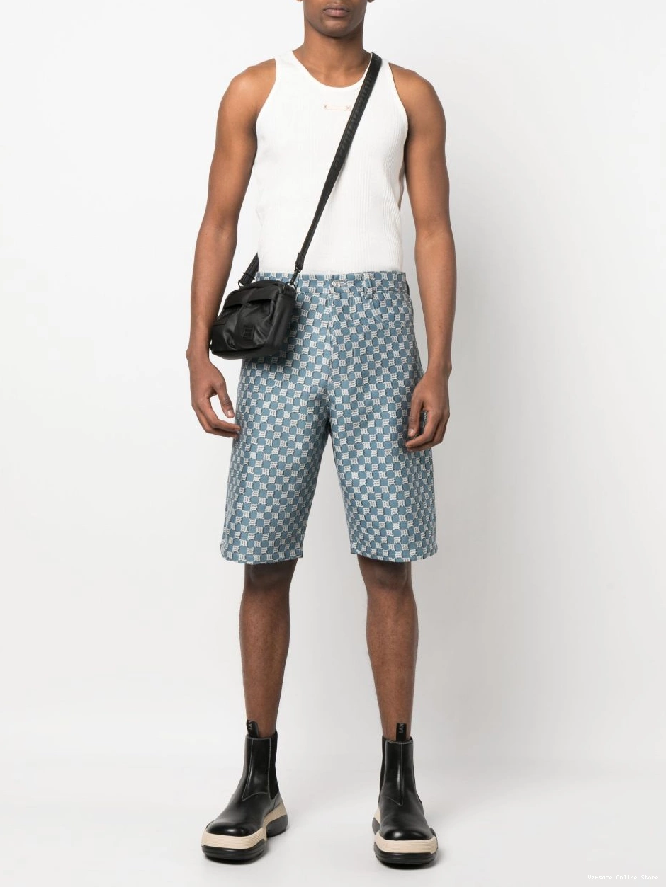 Cheap Versace Women logo-print shorts denim 0804